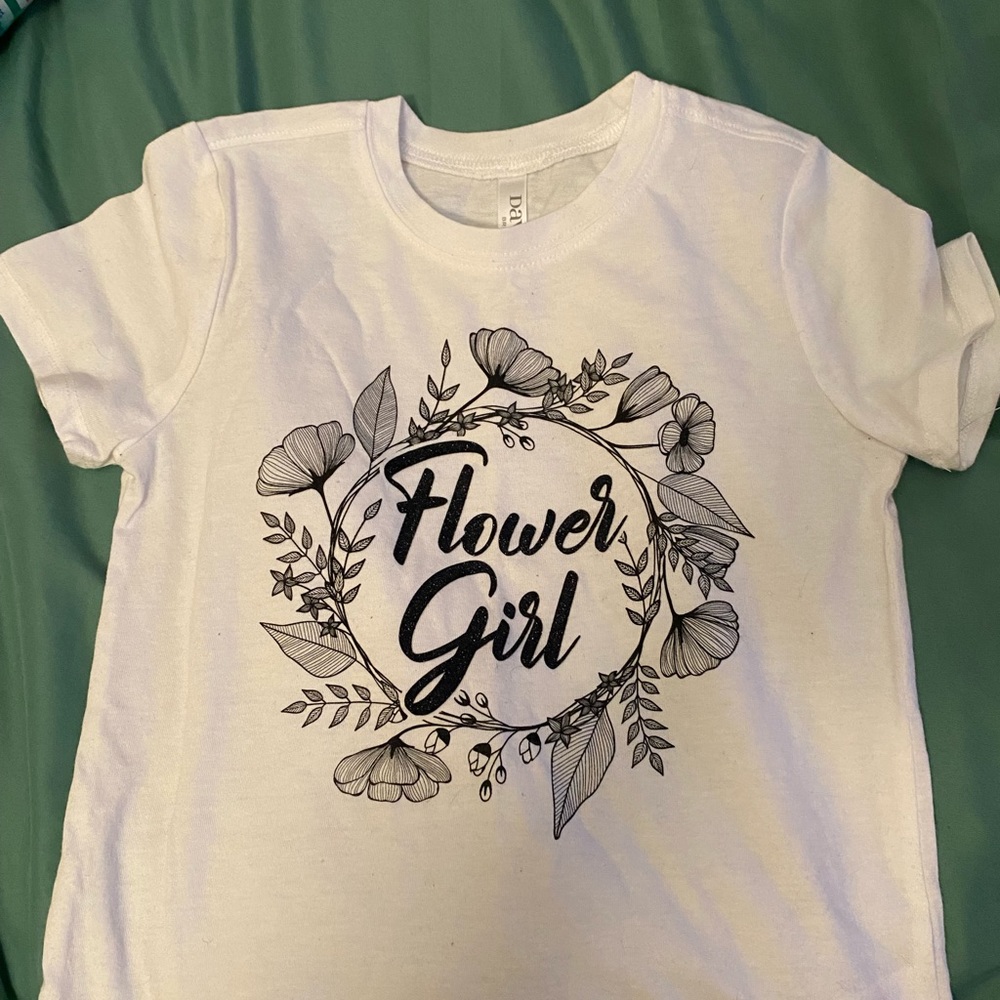 Flower girl T-shirt